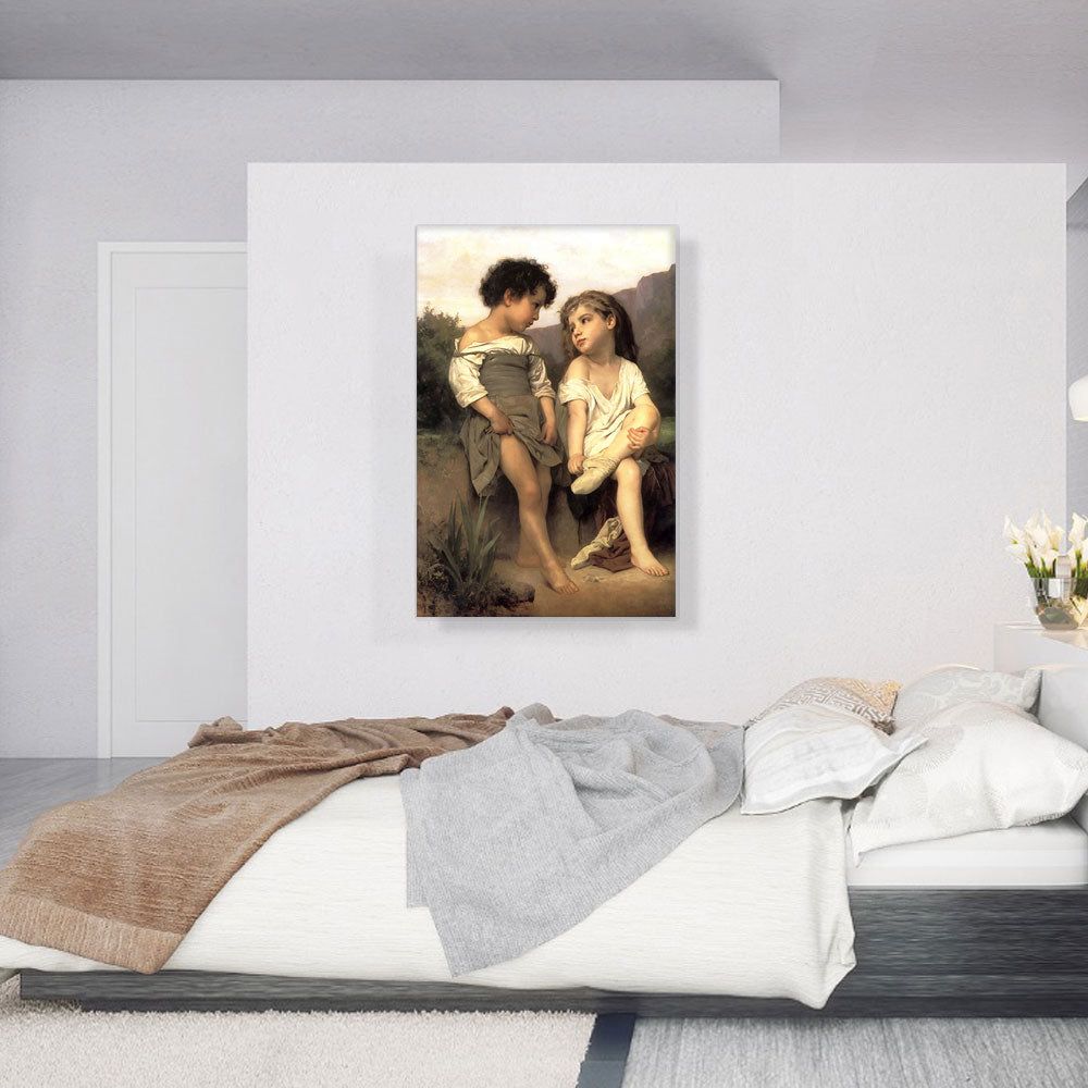 At the Edge of the Brook Wall Art