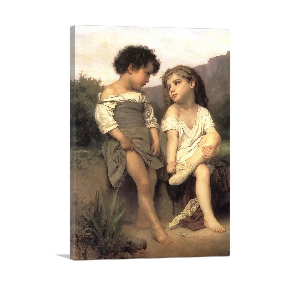At the Edge of the Brook Wall Art