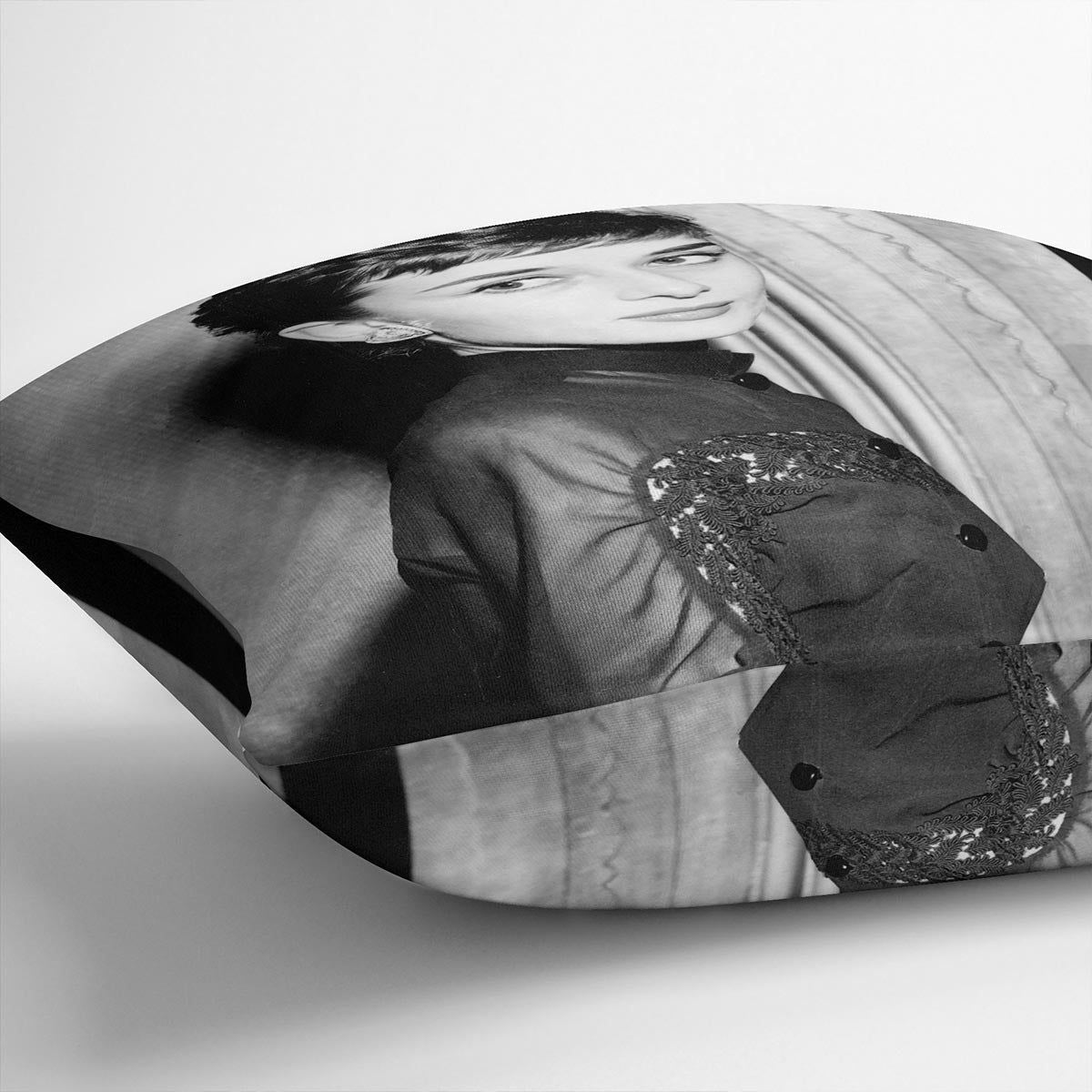 Audrey Hepburn in 1953 Cushion
