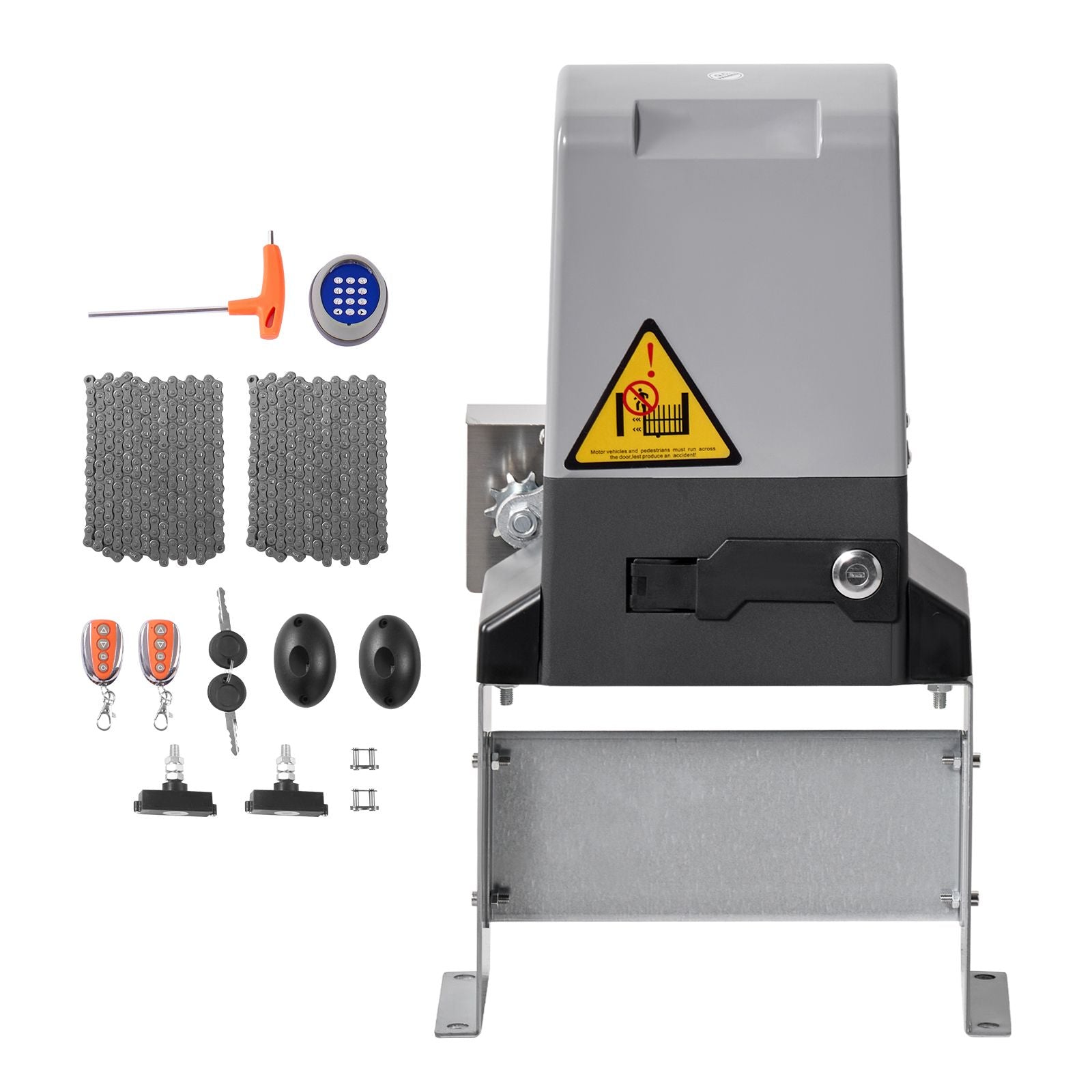 VEVOR Automatic Sliding Gate Opener with Remote Controls