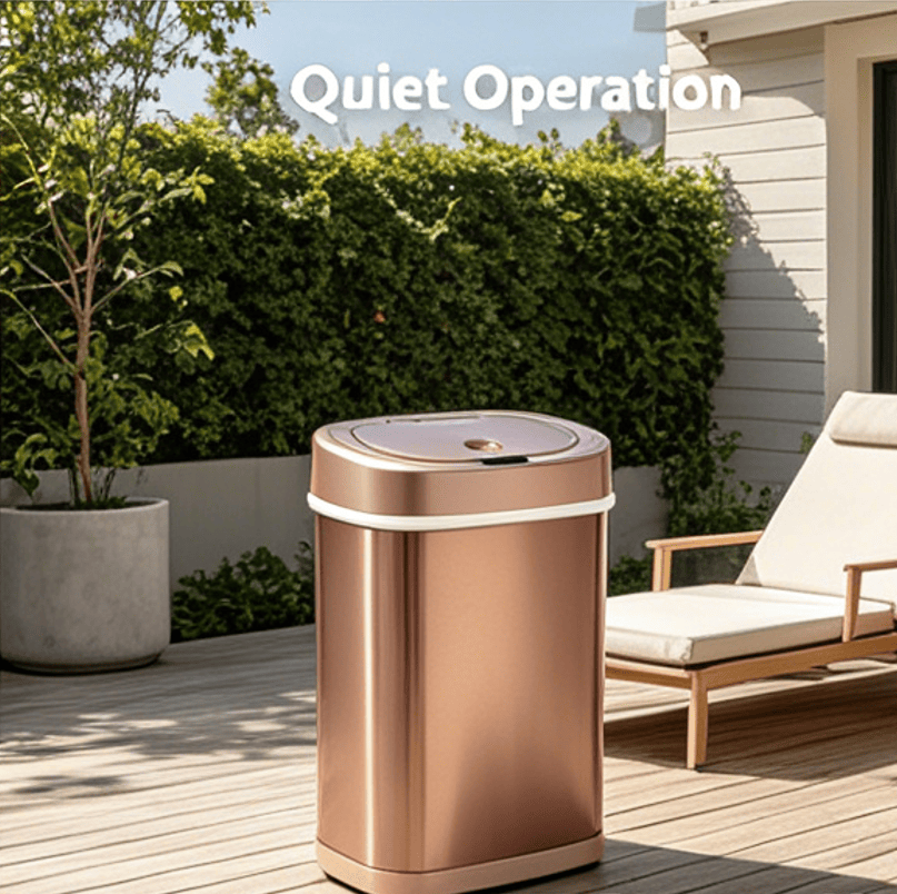 Touch-Free Automatic Sensor Trash Can for Indoor Spaces