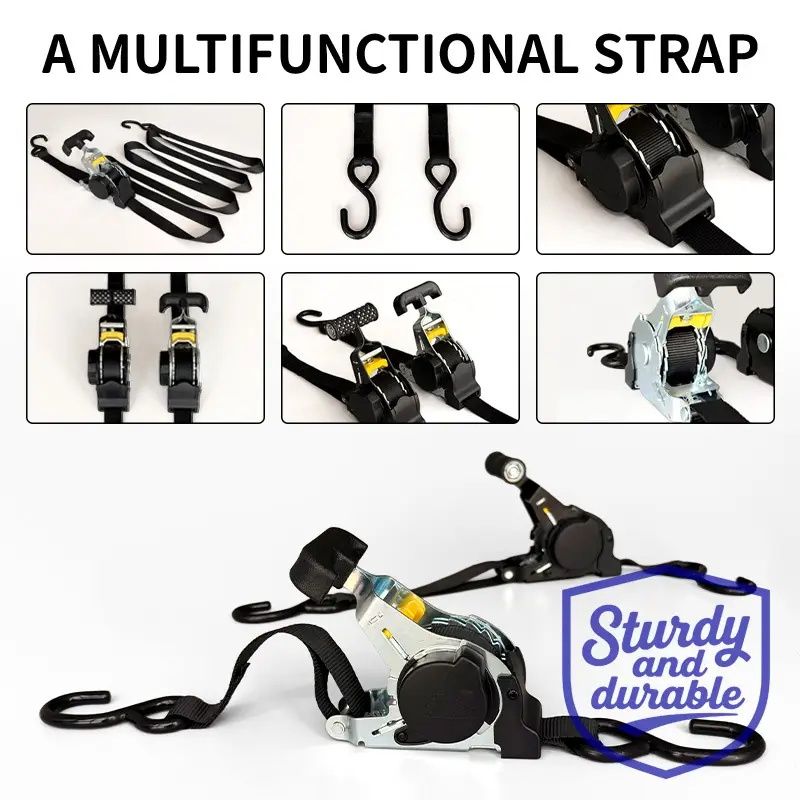 Automatic Telescopic Ratchet Tie-Down