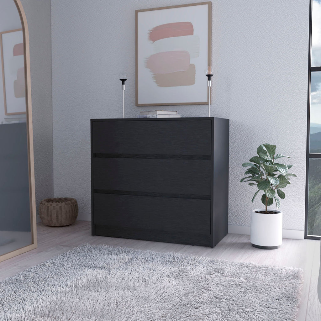 Avra Three-Drawer Dresser with Display Top