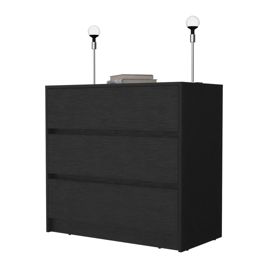Avra Three-Drawer Dresser with Display Top
