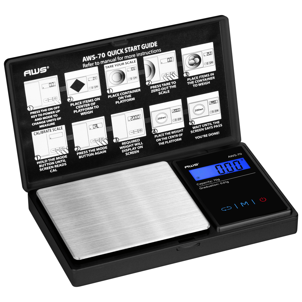 Portable Pocket Scale with Backlit LCD Display