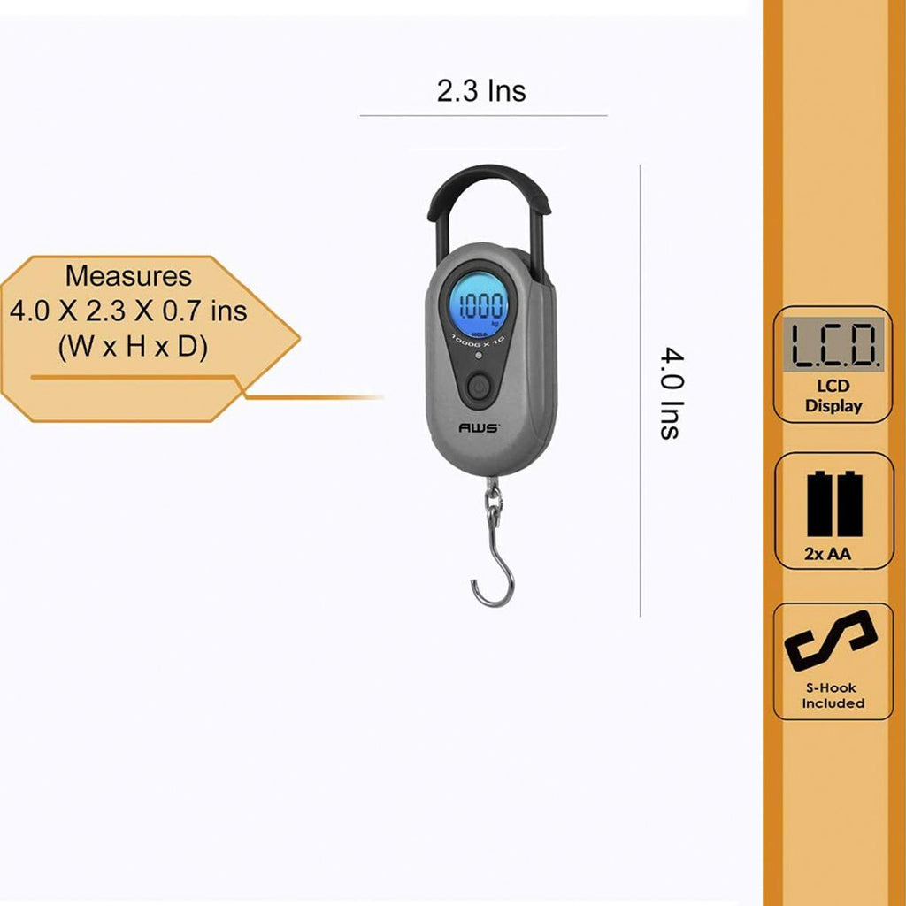 AWS SR1KG Digital Hanging Scale