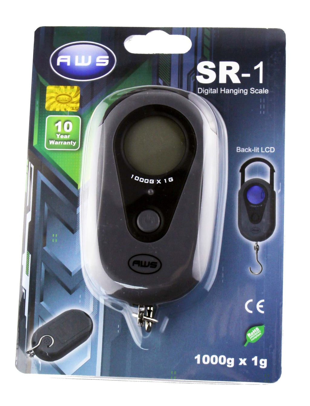 AWS SR1KG Digital Hanging Scale