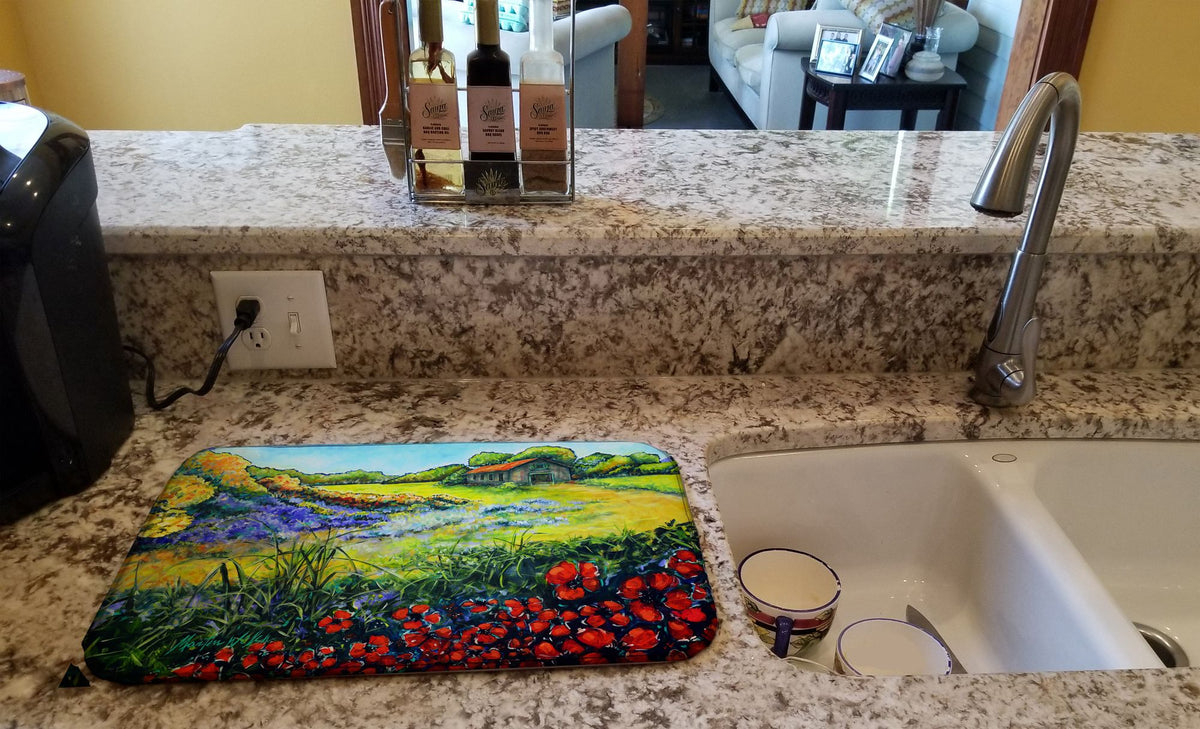Absorbent Dish Drying Mat – Fast-Drying, Non-Slip for Kitchen Counter