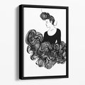 Ballerina Floating Framed Wall Art