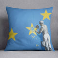 Banksy Brexit Star Dover Decorative Cushion
