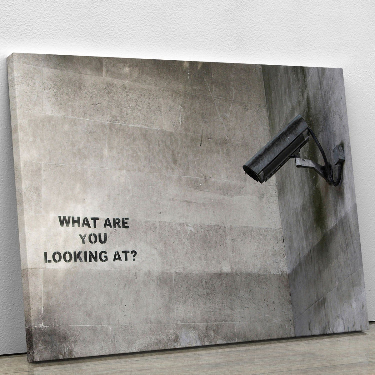 Banksy CCTV What Are You Looking At Wall Art