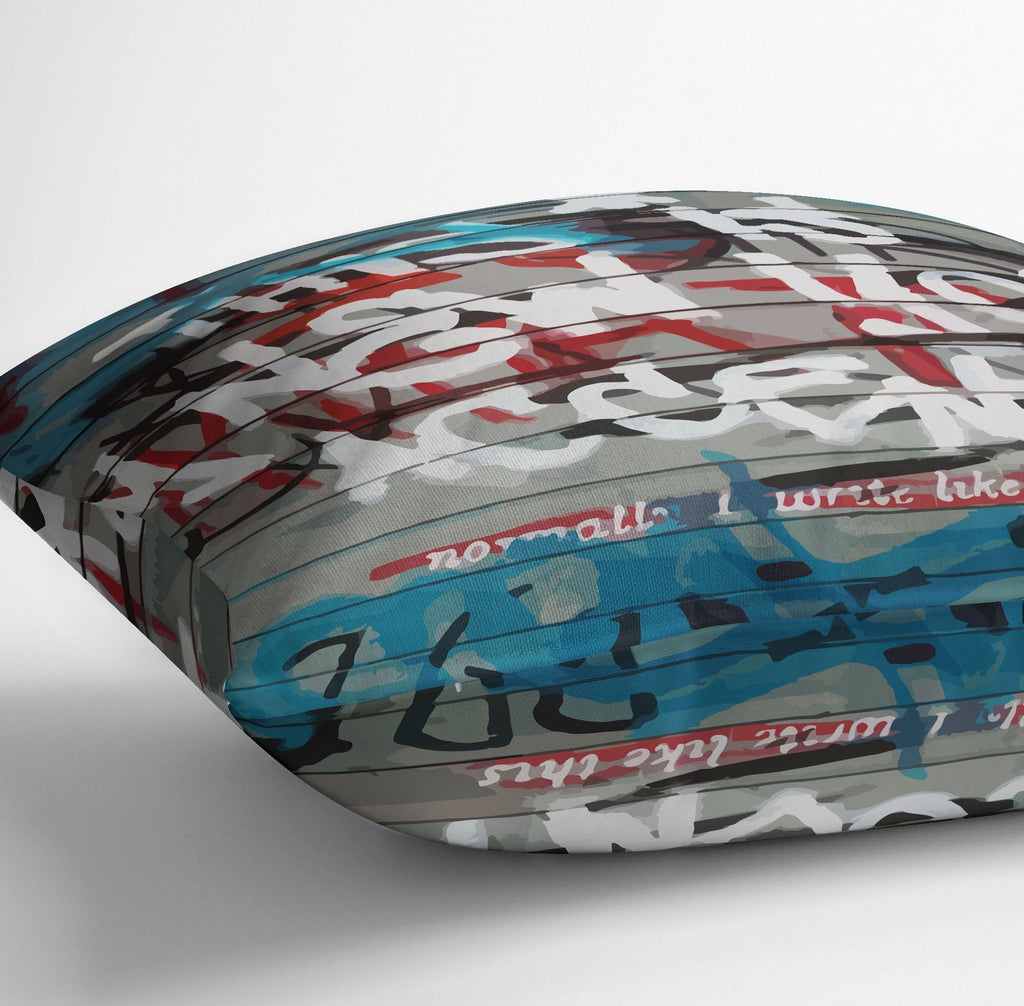 Banksy New York Accent Cushion