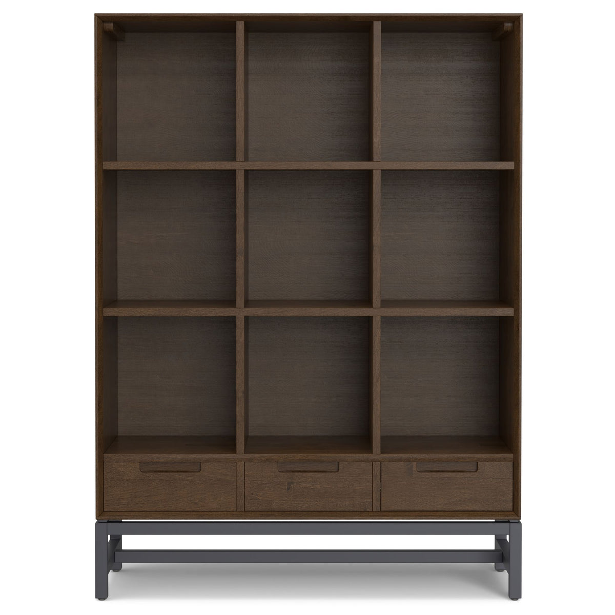 Banting Nine-Cube Bookcase with Three Lower Drawers