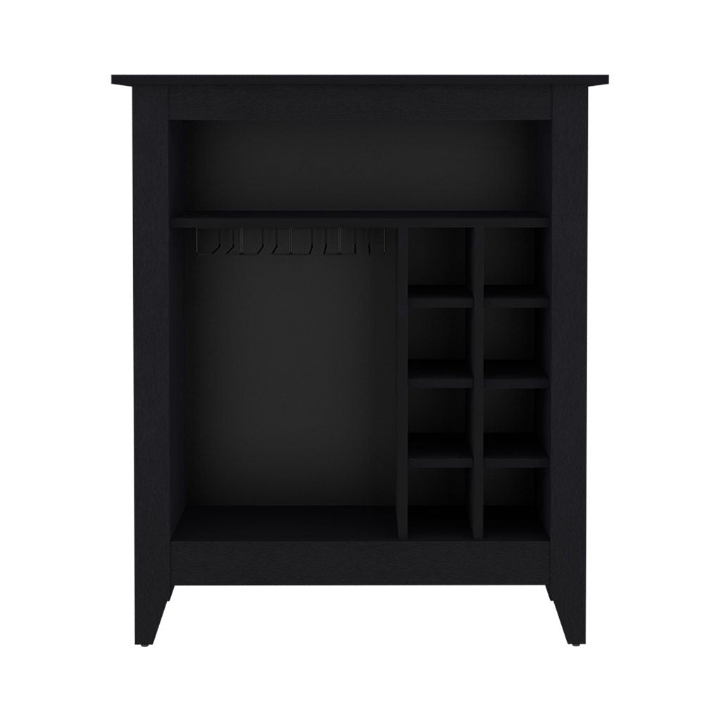 Castle Bar Cabinet with Wine and Glassware Storage