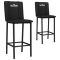 AEW Collision White Logo Bar Stool Pair