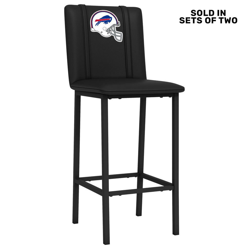 Buffalo Bills Helmet Logo Bar Stool Pair