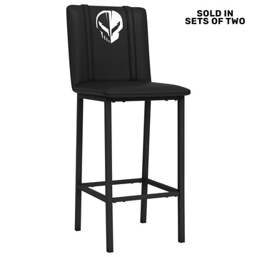 Corvette Jake Symbol Bar Stool Pair