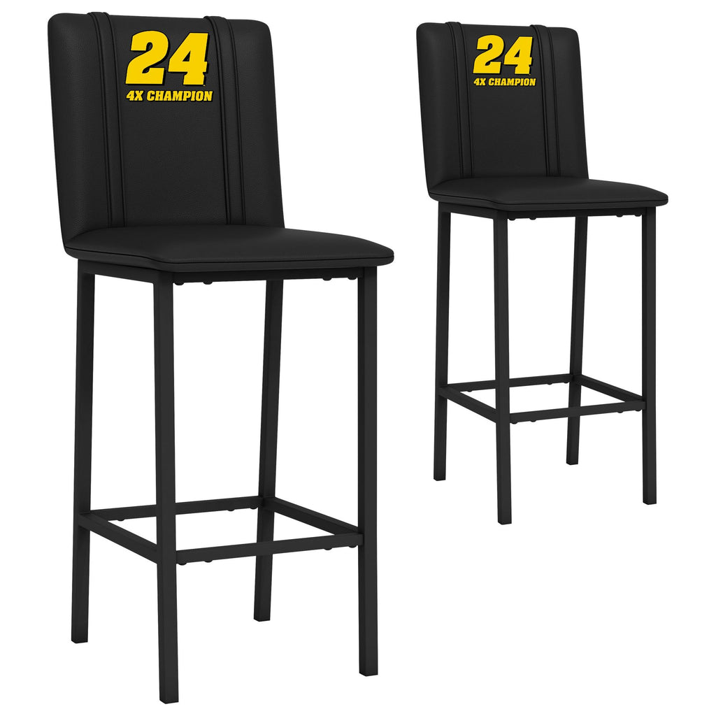 Jeff Gordon Champion Logo Bar Stools
