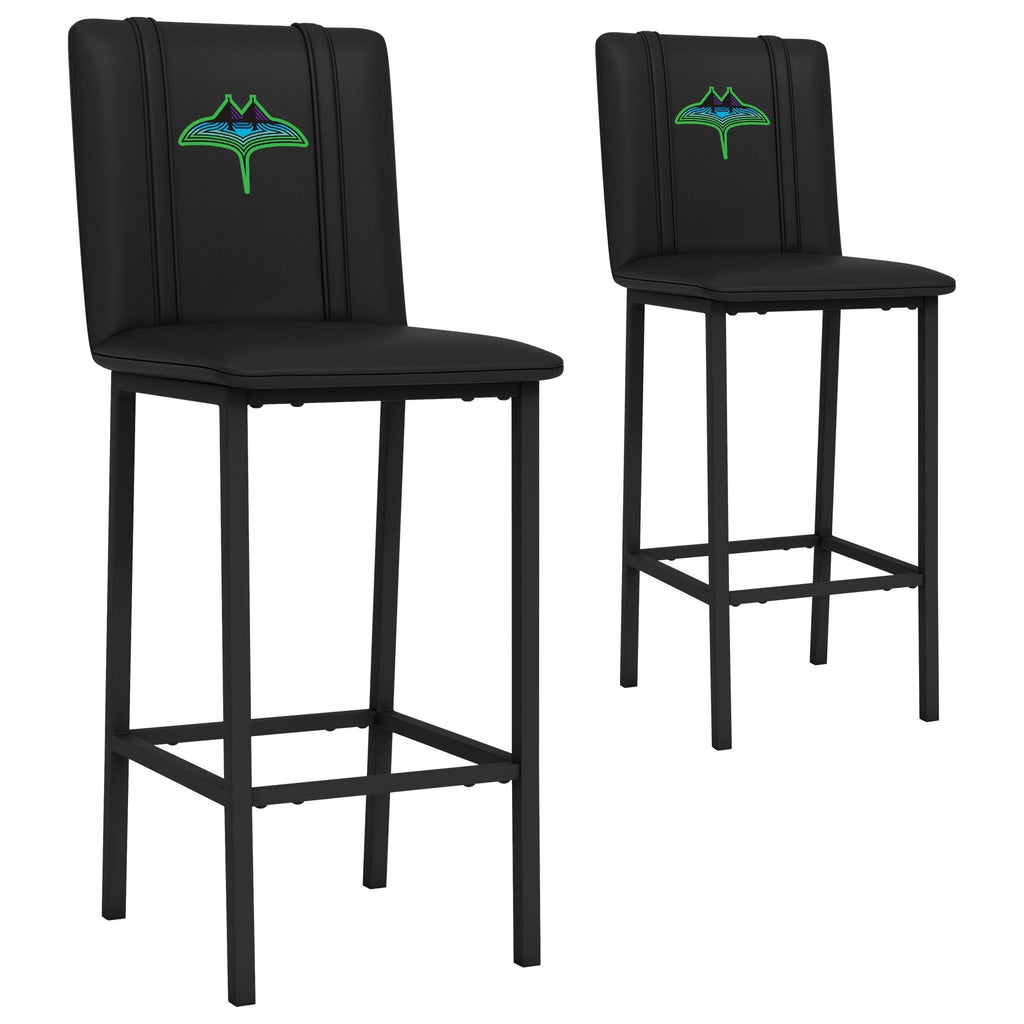 Tampa Bay Rays City Connect Bar Stool Set