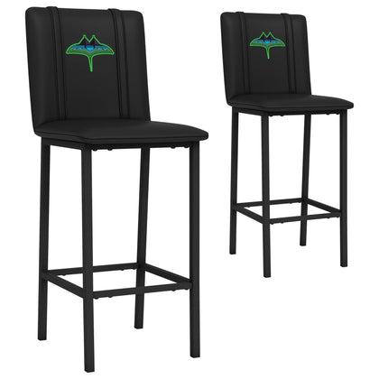 Tampa Bay Rays City Connect Bar Stool Set