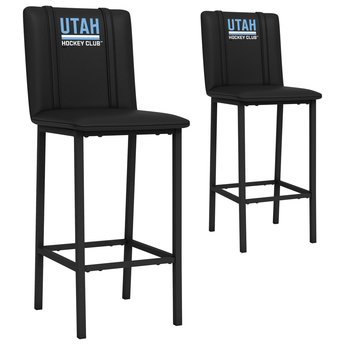 Utah Hockey Club Logo Bar Stools, Set of Two