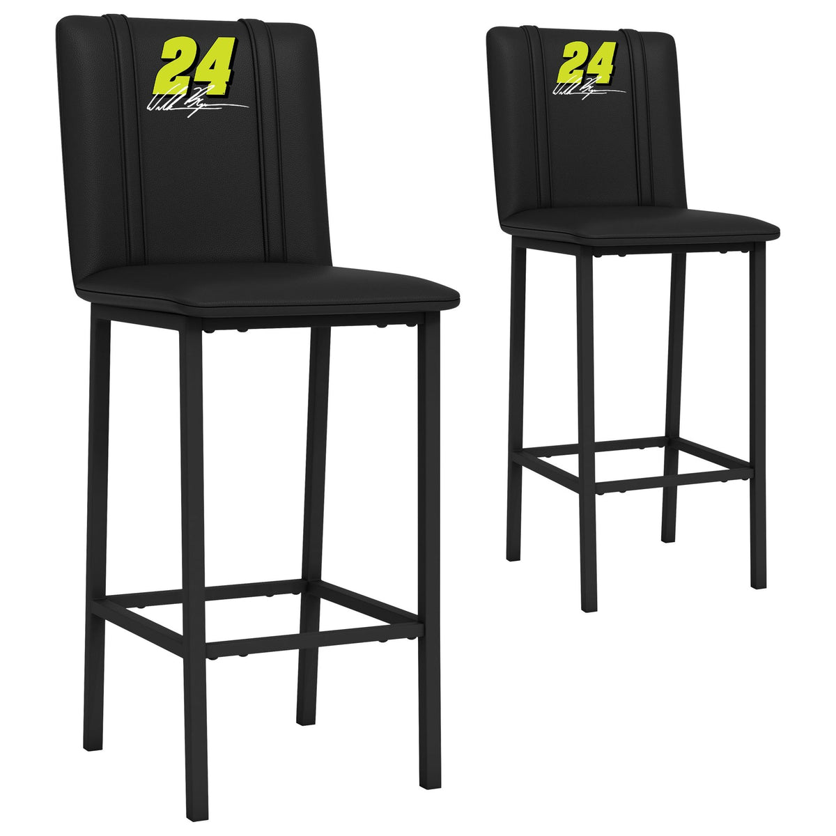 Bar Stool 500 Set of 2 with Team Logo – Ideal for Fan Caves and Home Bars