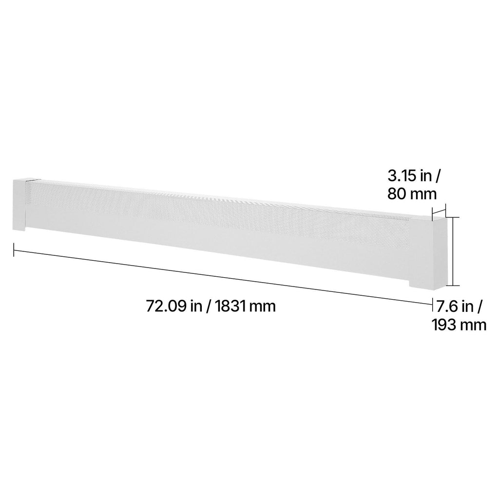 Clean-Look Baseboard Heater Replacement Cover