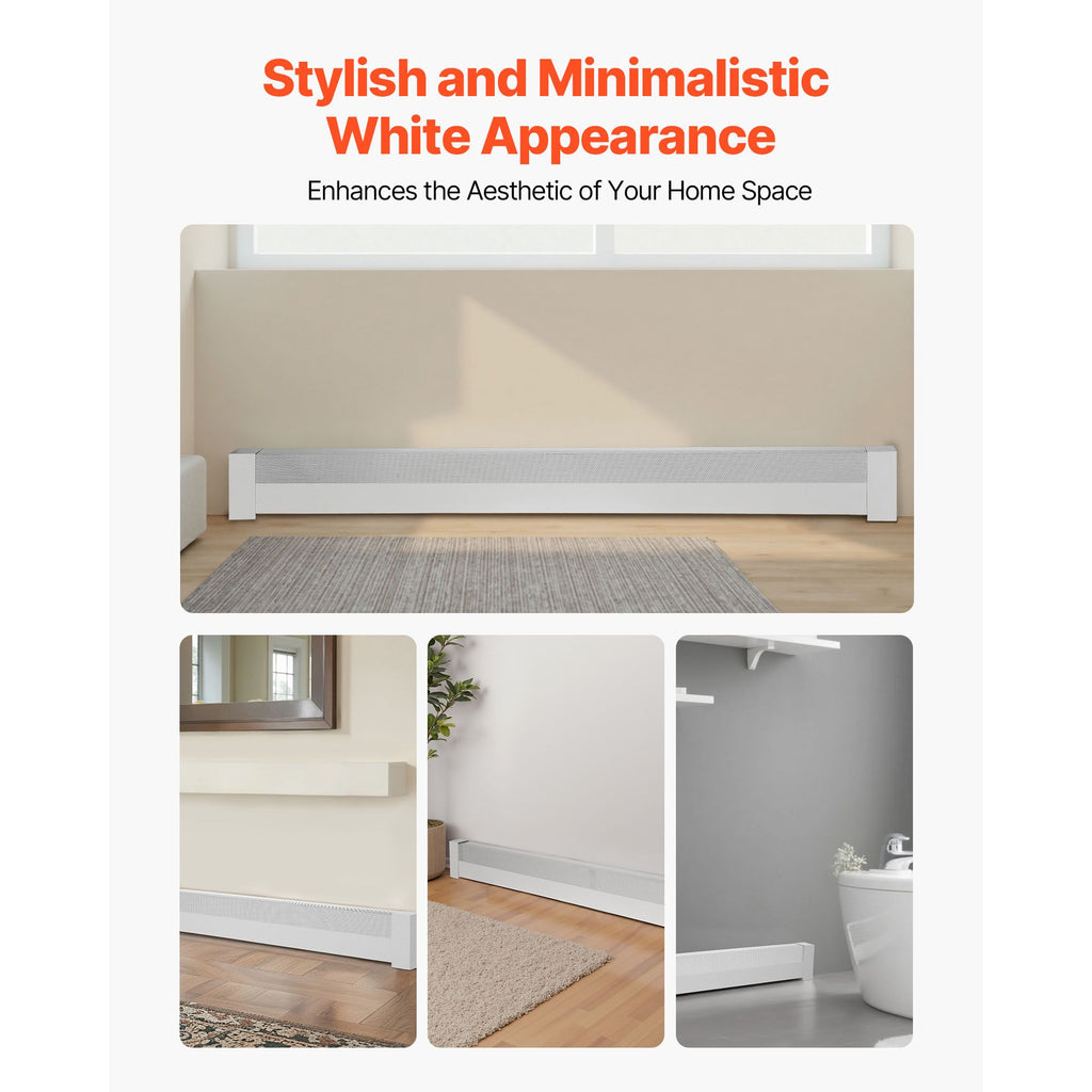 Clean-Look Baseboard Heater Replacement Cover