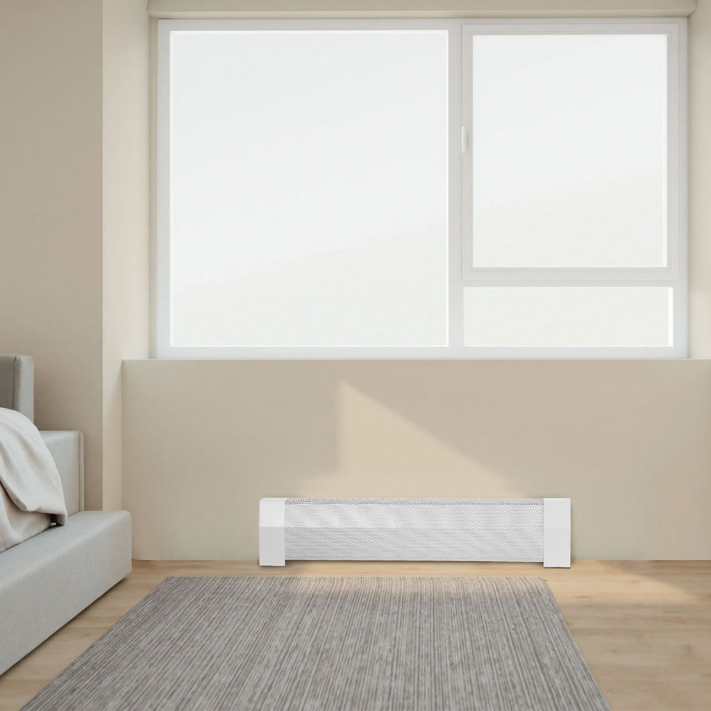 White Vented Baseboard Heater Replacement Cover