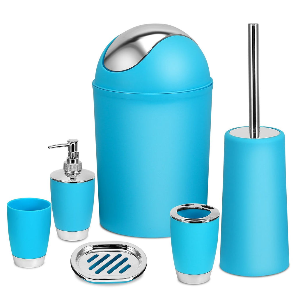 Coordinated Bathroom Accessory Ensemble