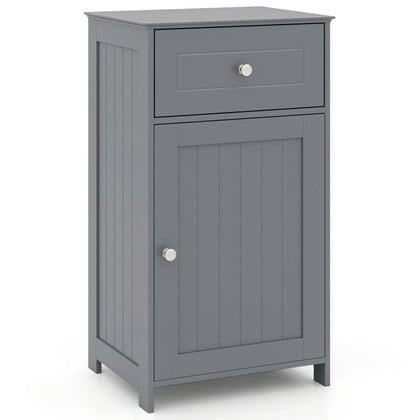 Space-Saving Bathroom Cabinet with Drawer and Shelf