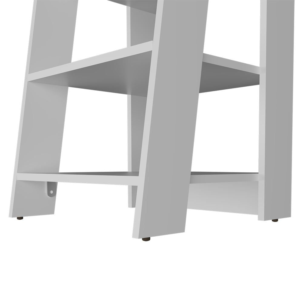 Bathroom Shelf Artesia – White Multi-Level Storage for Toiletries & Decor