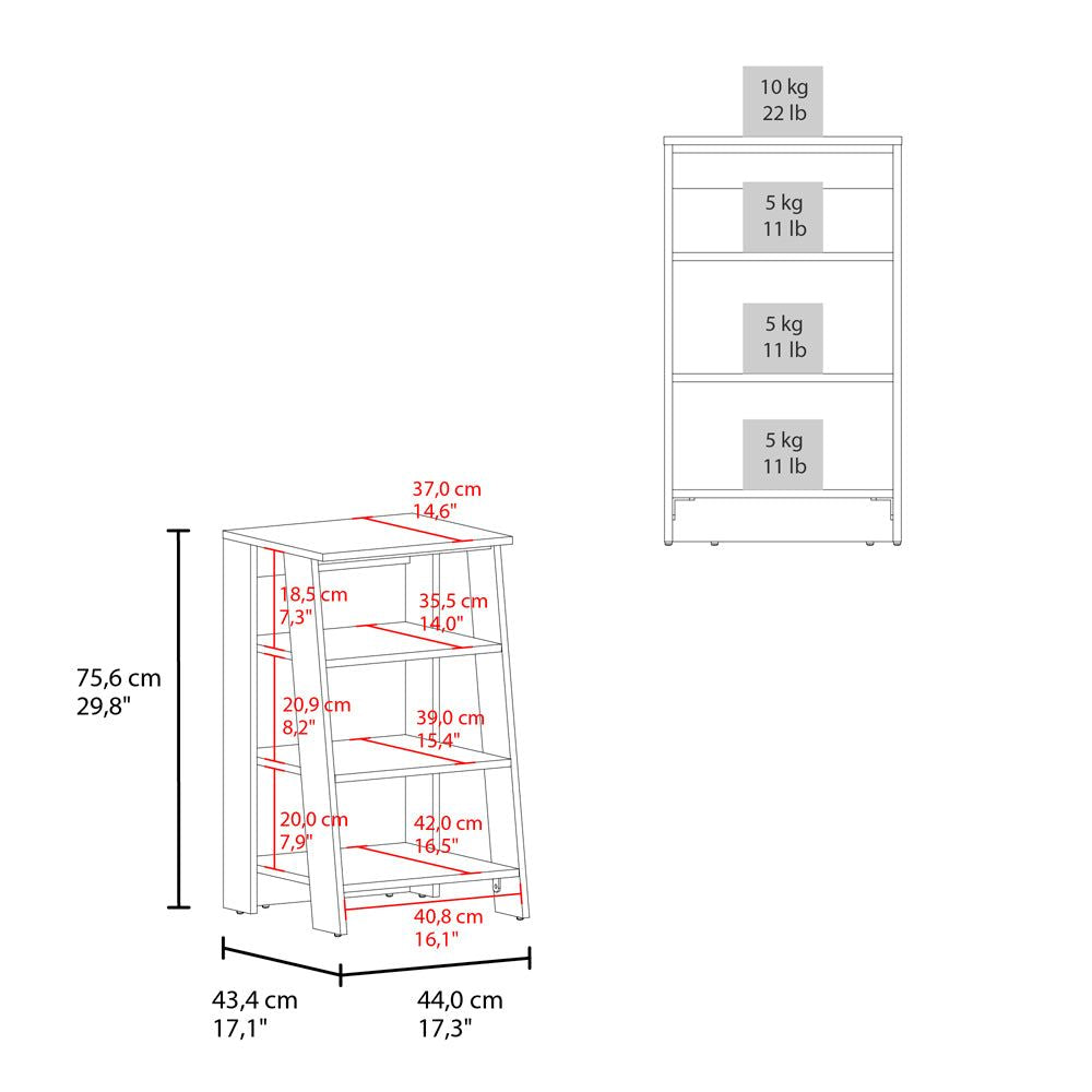 Bathroom Shelf Artesia – White Multi-Level Storage for Toiletries & Decor