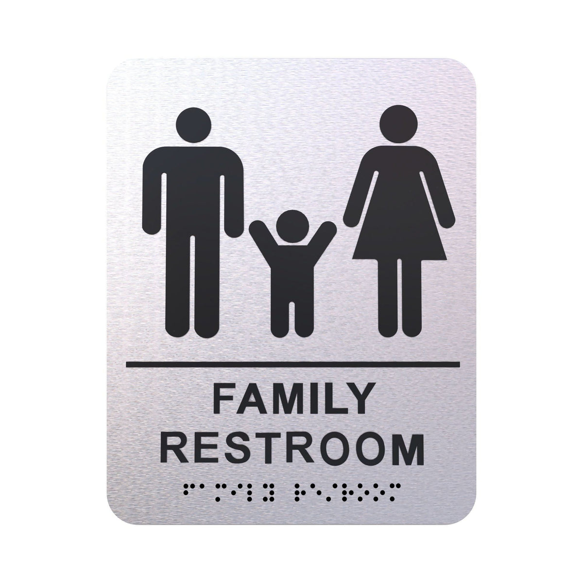 Modern Accessible Restroom Signs for Businesses