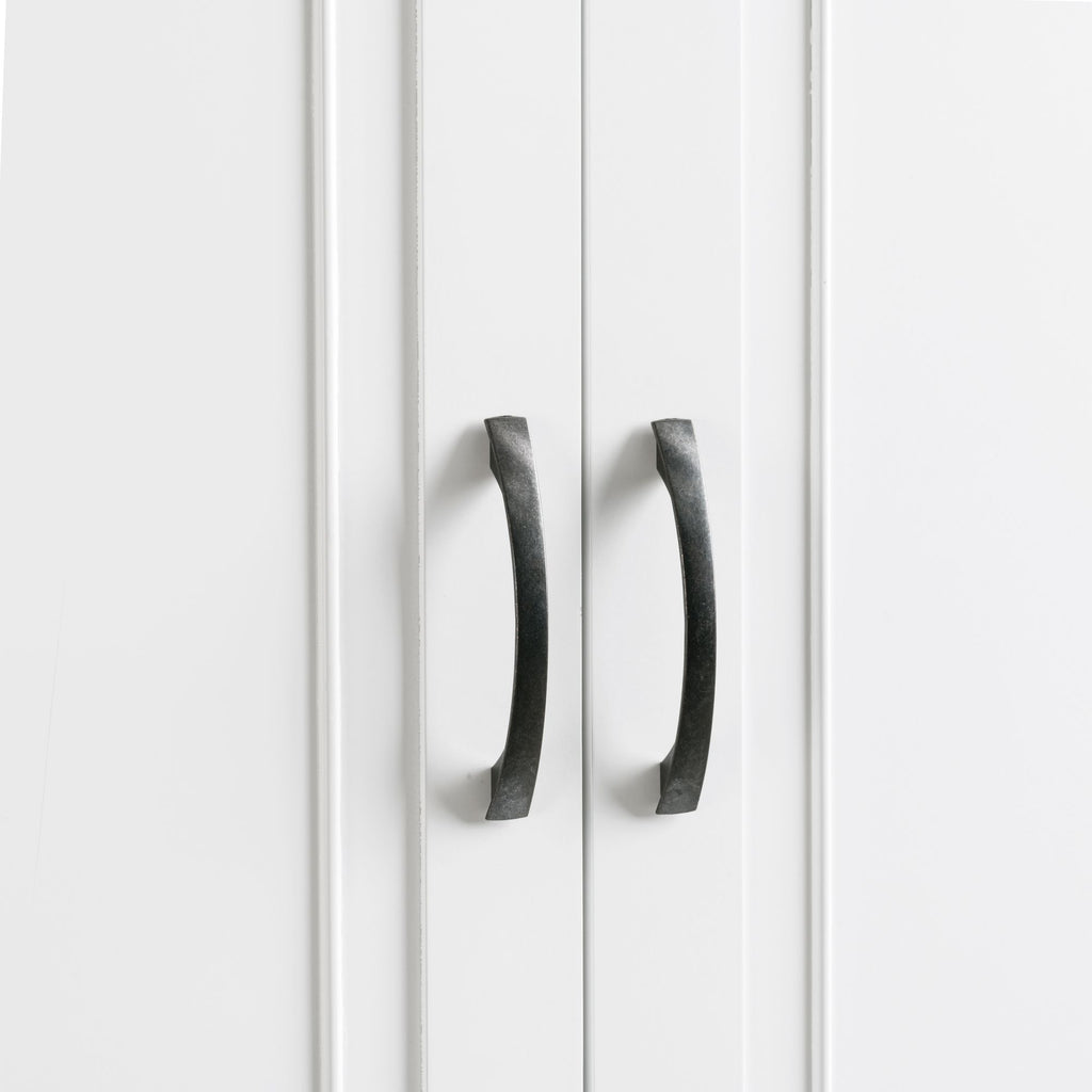 Tall Storage Cabinet with Doors, Drawer, and Adjustable Shelf