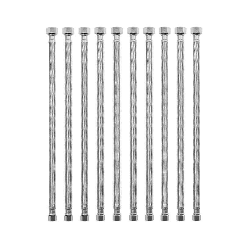 Leak-Free Faucet Supply Line Connector with Lead-Free TPV & Brass