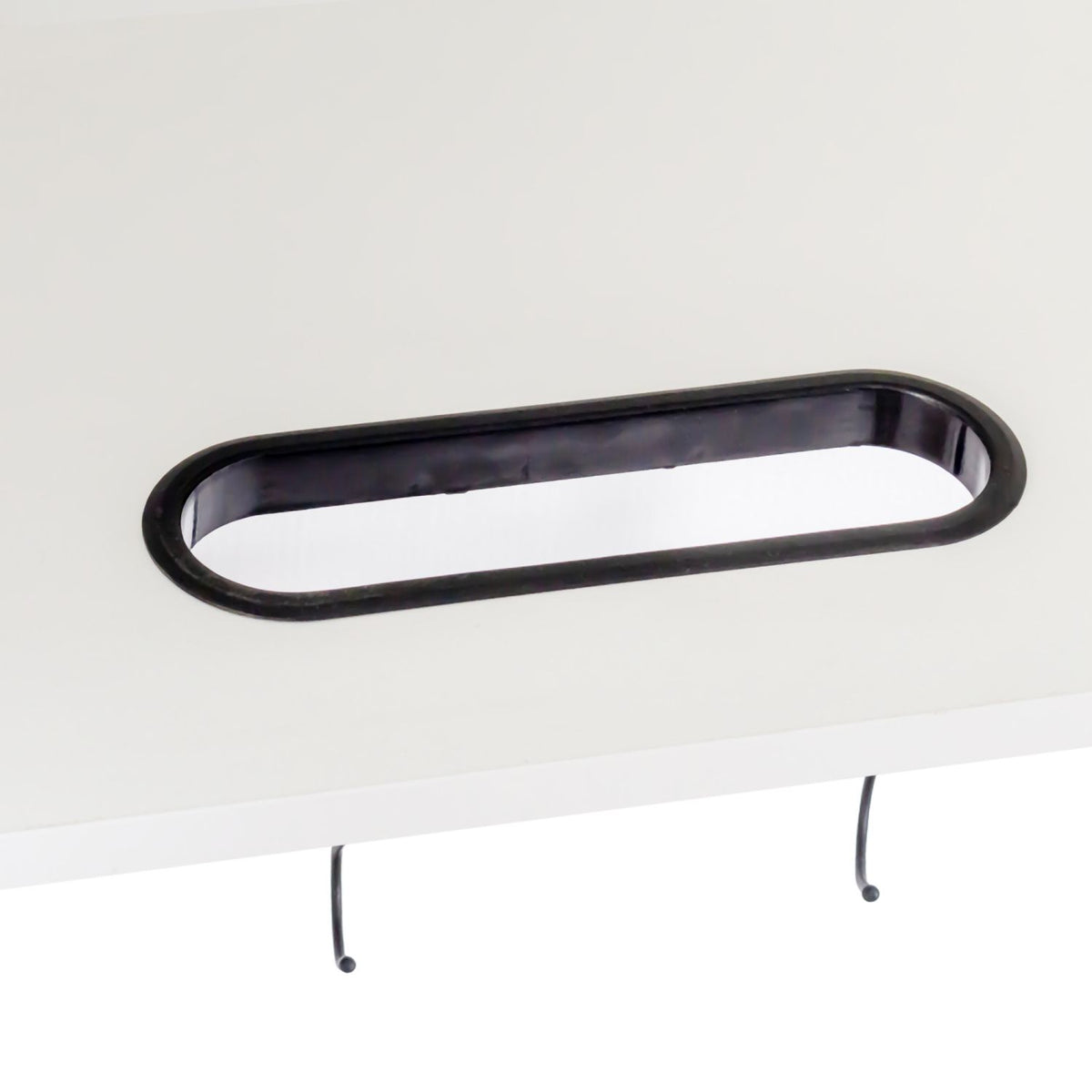 White Bathroom Wall Cabinet with Adjustable Shelf, Towel Bar and 5 Hooks