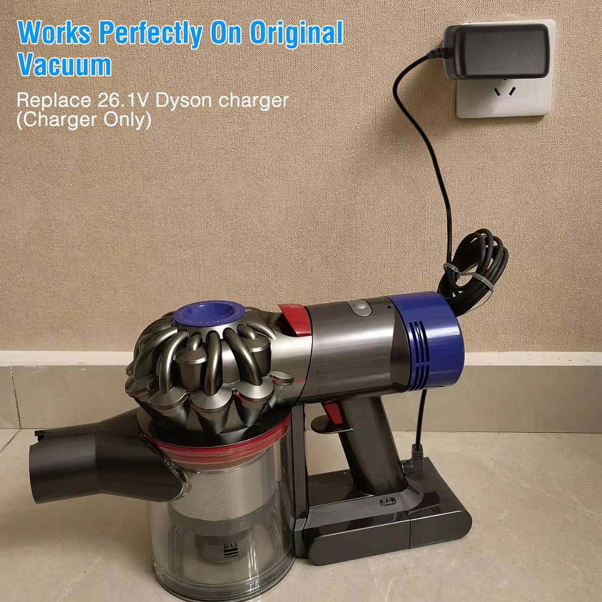 Dyson V6 V7 V8 Battery Charger with Safety Protections