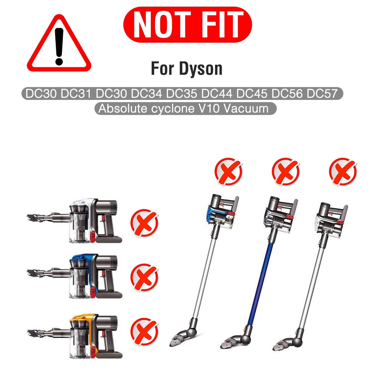 Dyson V6 V7 V8 Battery Charger with Safety Protections