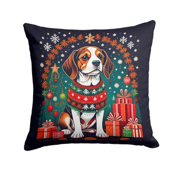 Beagle Christmas Indoor-Outdoor Decorative Pillow