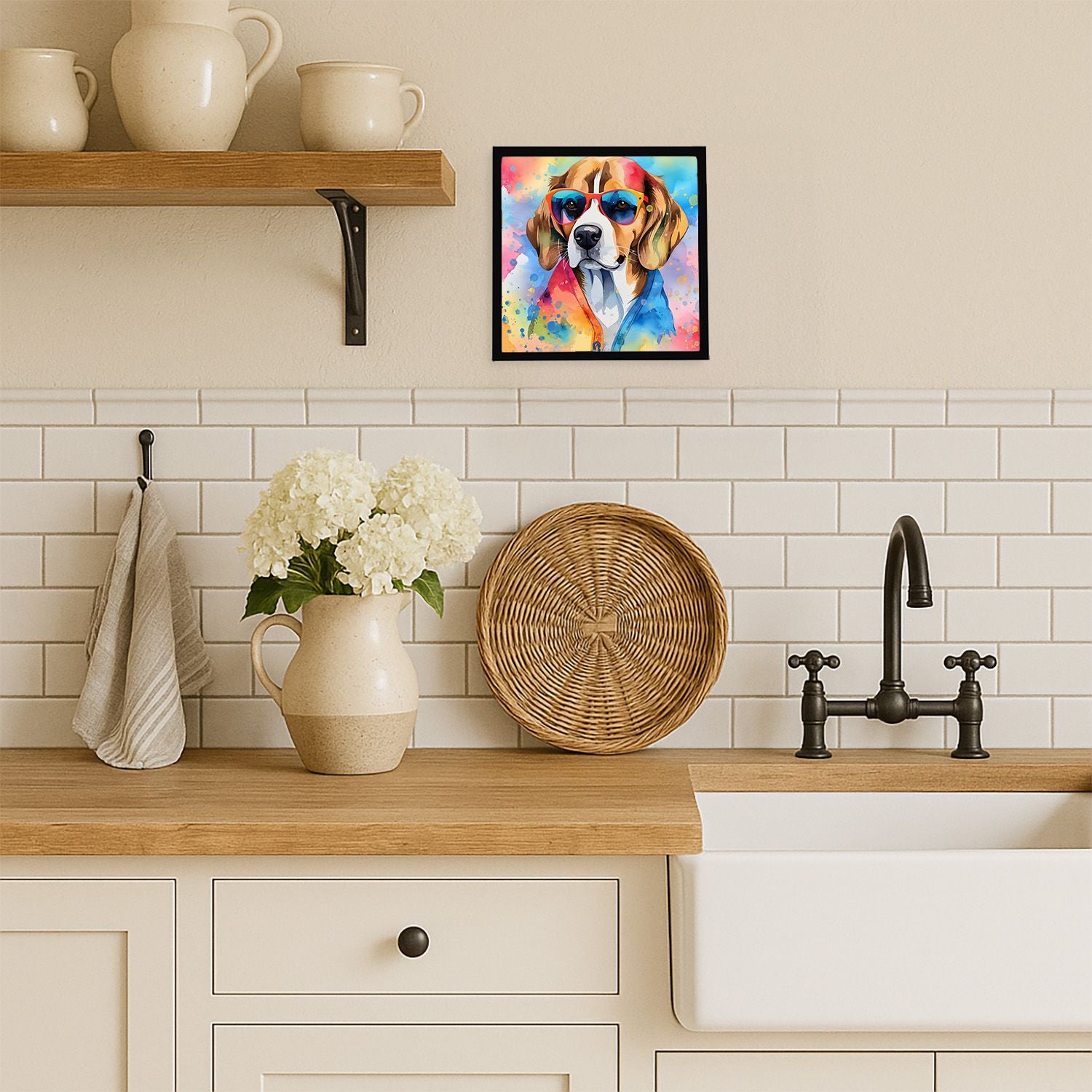 Aluminum Framed Wall Art – Modern Metal Print for Kitchen, Bathroom, Office