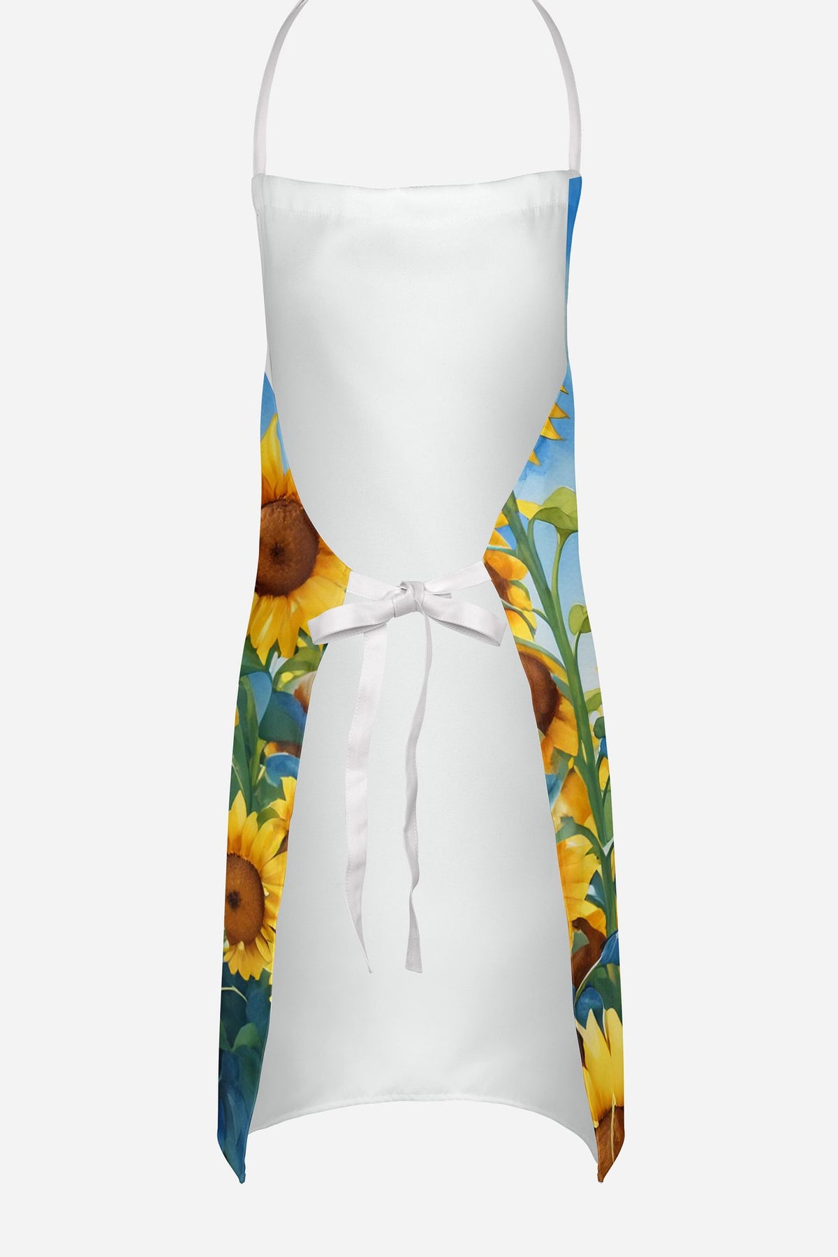 Beagle in Sunflowers Bib Apron