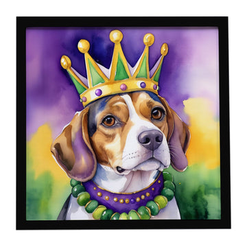 Framed Metal Print Wall Art, Square, Ready to Hang for Bathroom or Kitchen