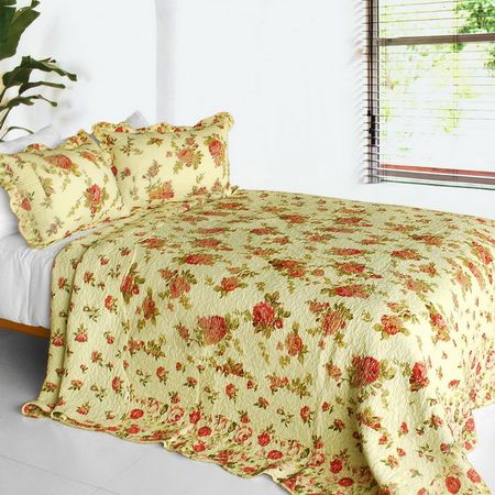 Beauty of Light Reversible Vermicelli-Quilted Set