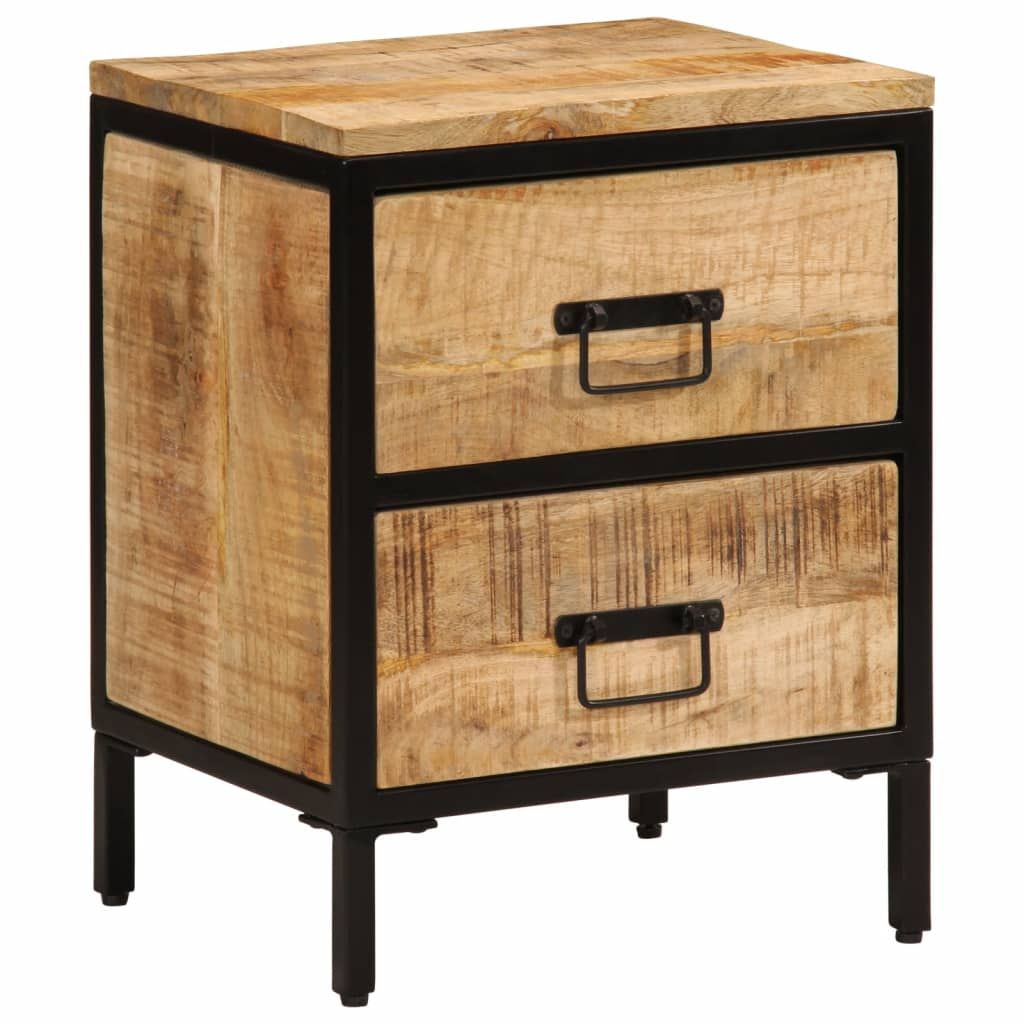 Timeless Two-Drawer Bedside Cabinet