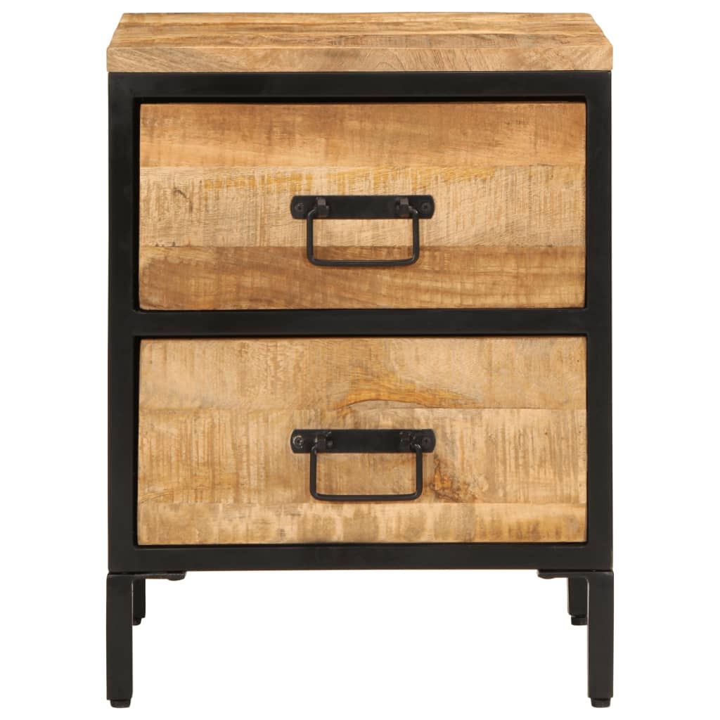 Timeless Two-Drawer Bedside Cabinet