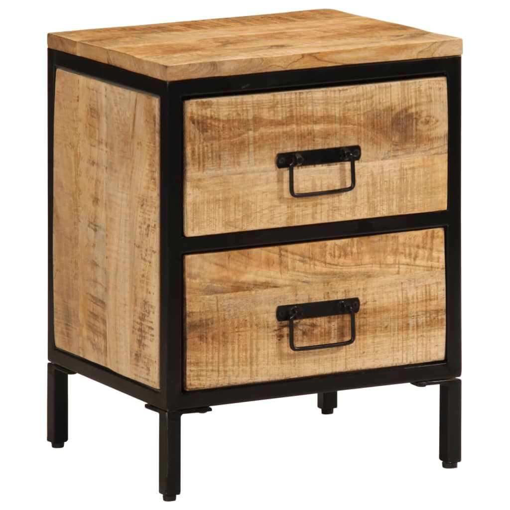 Timeless Two-Drawer Bedside Cabinet