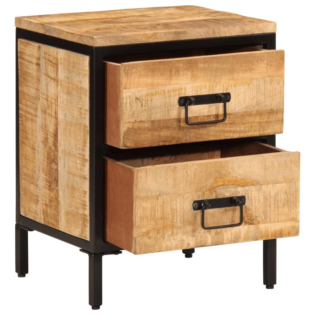 Timeless Two-Drawer Bedside Cabinet