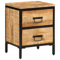 Timeless Two-Drawer Bedside Cabinet