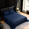 Ultra-Soft Brushed Microfiber Full Sheet Set – Navy Blue, 4 Piece